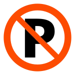 No Parking SVG Icon